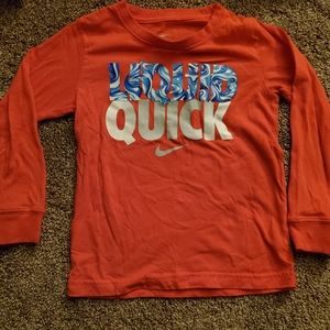 Long sleeve nike tee